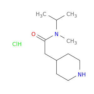 N-Methyl-2-(piperidin-4-yl)-N-(propan-2-yl)acetamide Hydrochloride