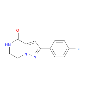 2-(4-氟苯基)-6,7-二氢-5H-吡唑并[1,5-a]吡嗪-4-酮