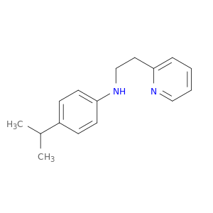N1-[2-(PYRIDIN-2-YL)ETHYL]-4-ISOPROPYLANILINE
