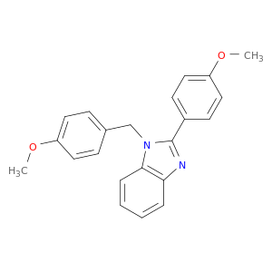 1-(4-Methoxybenzyl)-2-(4-methoxyphenyl)-1H-benzo[d]imidazole