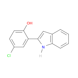 Phenol, 4-chloro-2-(1H-indol-2-yl)-