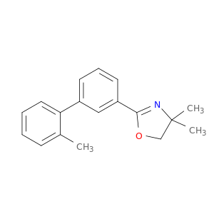 Oxazole, 4,5-dihydro-4,4-dimethyl-2-(2'-methyl[1,1'-biphenyl]-3-yl)-