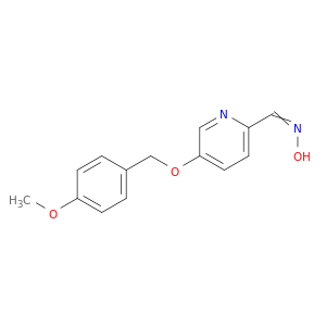 2-Pyridinecarboxaldehyde, 5-[(4-methoxyphenyl)methoxy]-, oxime