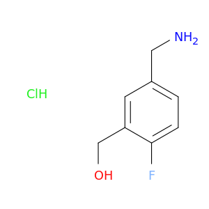 5-(氨基甲基)-2-氟苯基]甲醇盐酸盐