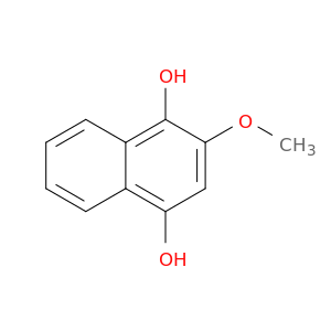 1,4-Naphthalenediol, 2-methoxy-