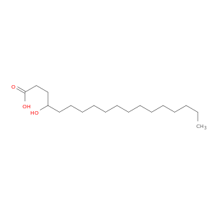 Octadecanoic acid, 4-hydroxy-