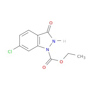 1H-Indazole-1-carboxylic acid, 6-chloro-2,3-dihydro-3-oxo-, ethyl ester