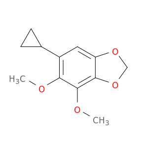 1,3-Benzodioxole, 6-cyclopropyl-4,5-dimethoxy-