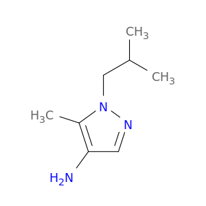 5-methyl-1-(2-methylpropyl)-1H-pyrazol-4-amine