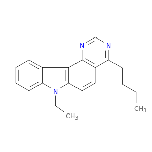 7H-Pyrimido[5,4-c]carbazole, 4-butyl-7-ethyl-