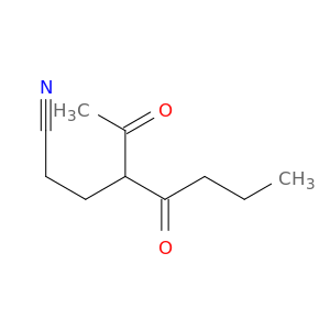 Octanenitrile, 4-acetyl-5-oxo-