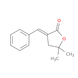 2(3H)-Furanone, dihydro-5,5-dimethyl-3-(phenylmethylene)-, (E)-