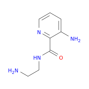 2-Pyridinecarboxamide, 3-amino-N-(2-aminoethyl)-