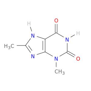 1H-Purine-2,6-dione, 3,7-dihydro-3,8-dimethyl-