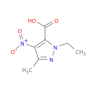 1-乙基-3-甲基-4-硝基-1H-吡唑-5-羧酸