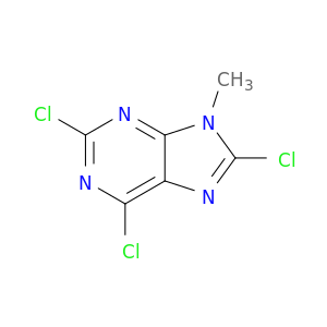 9H-Purine,2,6,8-trichloro-9-methyl-