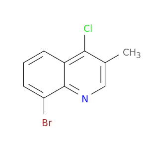 Quinoline, 8-bromo-4-chloro-3-methyl-