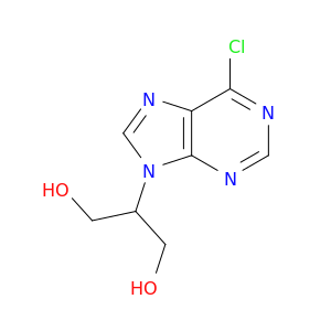 1,3-Propanediol, 2-(6-chloro-9H-purin-9-yl)-