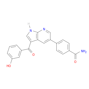Benzamide, 4-[3-(3-hydroxybenzoyl)-1H-pyrrolo[2,3-b]pyridin-5-yl]-