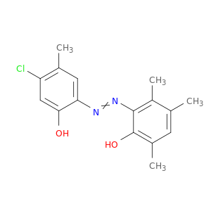 Phenol, 2-[(4-chloro-2-hydroxy-5-methylphenyl)azo]-3,4,6-trimethyl-
