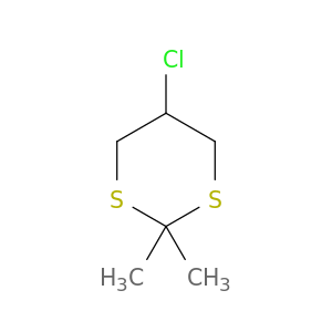 1,3-Dithiane, 5-chloro-2,2-dimethyl-