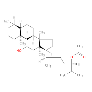 Cholestane-11,24-diol, 4,14-dimethyl-, 24-acetate, (4a,5a,24R)-