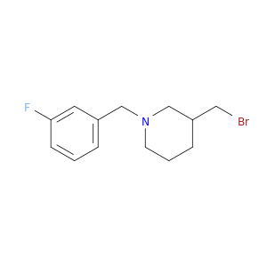 3-溴甲基-1-(3-氟-苄基)-哌啶