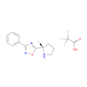 (S)-3-Phenyl-5-(pyrrolidin-2-yl)-1,2,4-oxadiazole 2,2,2-trifluoroacetate