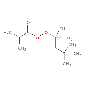 Propaneperoxoic acid, 2-methyl-, 1,1,3,3-tetramethylbutyl ester
