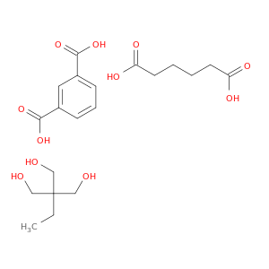 1,3-苯二羧酸,聚合物,具有2-乙基-2-(羟甲基)-1,3-丙二醇和己二酸