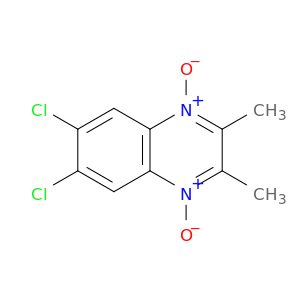Quinoxaline, 6,7-dichloro-2,3-dimethyl-, 1,4-dioxide