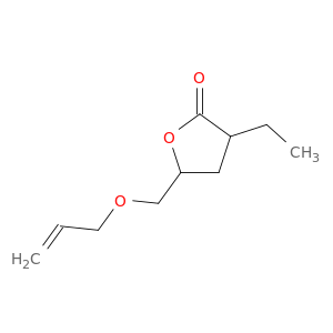 2(3H)-Furanone, 3-ethyldihydro-5-[(2-propenyloxy)methyl]-