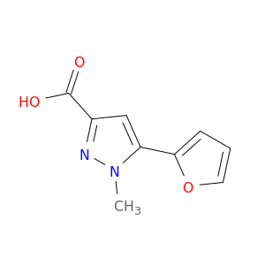 1H-Pyrazole-3-carboxylicacid, 5-(2-furanyl)-1-methyl-