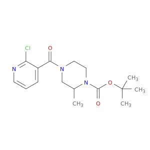 4-(2-氯-吡啶-3-羰基)-2-甲基哌嗪-1-羧酸叔丁基酯