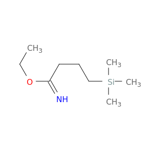 Butanimidic acid, 4-(trimethylsilyl)-, ethyl ester