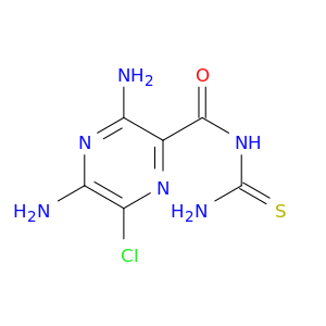 3,5-二氨基-N-(氨基硫代甲酰基)-6-氯-2-吡嗪甲酰胺
