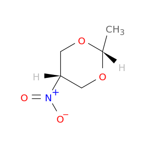 1,3-Dioxane, 2-methyl-5-nitro-, cis-