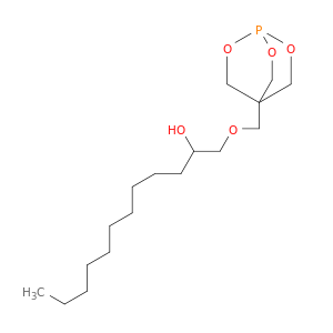 2-Dodecanol, 1-(2,6,7-trioxa-1-phosphabicyclo[2.2.2]oct-4-ylmethoxy)-