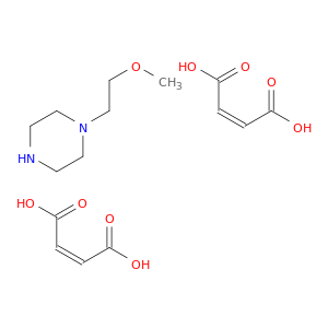 Piperazine, 1-(2-methoxyethyl)-, (2Z)-2-butenedioate (1:2)