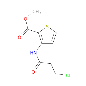 3-[(3-氯丙酰基)氨基]噻吩-2-羧酸甲酯
