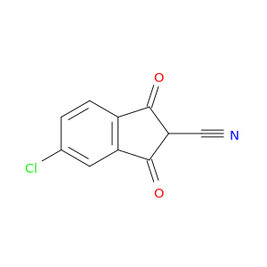 5-氯-2,3-二氢-1,3-二氧氧-1H-茚-2-碳腈