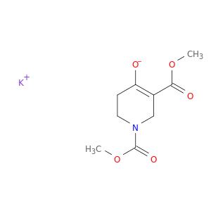 1,3(2H)-吡啶二羧酸,5,6-二氢-4-羟基-,1,3-二甲酯,钾盐(1：1)