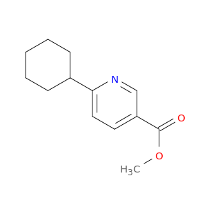3-Pyridinecarboxylic acid, 6-cyclohexyl-, methyl ester
