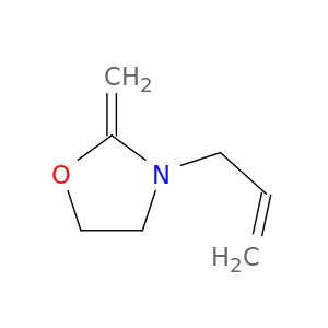 Oxazolidine, 2-methylene-3-(2-propenyl)-