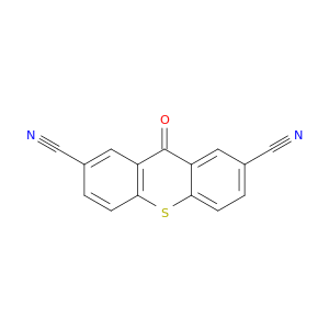 9H-Thioxanthene-2,7-dicarbonitrile, 9-oxo-