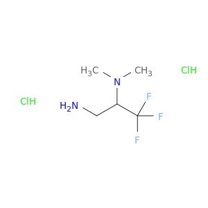 (3-Amino-1,1,1-trifluoropropan-2-yl)dimethylamine Dihydrochloride