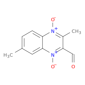 2-Quinoxalinecarboxaldehyde, 3,7-dimethyl-, 1,4-dioxide