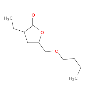 2(3H)-Furanone, 5-(butoxymethyl)-3-ethyldihydro-