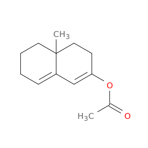 2-Naphthalenol,3,4,4a,5,6,7-hexahydro-4a-methyl-, 2-acetate