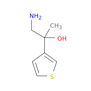 1-amino-2-(thiophen-3-yl)propan-2-ol